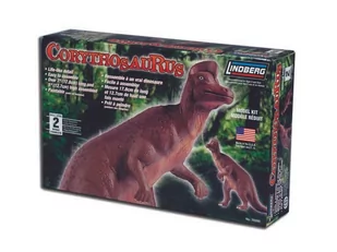 Model Plastikowy Do Sklejania Lindberg (USA) Dinozaur Hadrosaurus/Corythosaurus - Akcesoria i części modelarskie - miniaturka - grafika 2