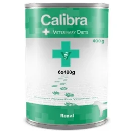 CALIBRA VD Dog Renal 6x400g - Mokra karma dla psów - miniaturka - grafika 1