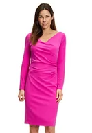 Sukienki - Vera Mont Vera Mont Sukienka damska 0235/4835, fioletowa różowa, 44, różowy (Purple Pink), 44 - miniaturka - grafika 1