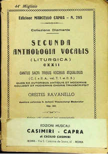 Secunda anthologia vocalis - Książki o kulturze i sztuce - miniaturka - grafika 1