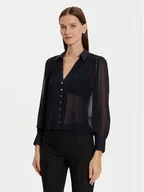 Koszule damskie - Morgan Koszula 242-CPLIA Granatowy Regular Fit - miniaturka - grafika 1