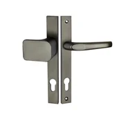 Klamki - Kuchinox Klamka Uchwyt do drzwi zewnętrznych, bramy i furtki Magnat 90 mm grafitowa - miniaturka - grafika 1