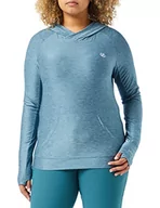 Bluzy damskie - Dare 2b CTY Sprint City damska bluza z kapturem, Bluestone Marl, 52 - miniaturka - grafika 1
