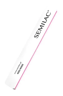 Semilac, polerka biało/różowa 400/4000 Semilac, Quality, - Akcesoria do paznokci - miniaturka - grafika 1