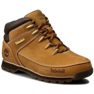 Botki męskie - Trapery Timberland Euro Sprint A122I/TB0A122I2311 Brązowy - miniaturka - grafika 1