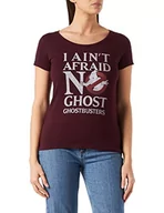 Koszulki i topy damskie - cotton division Koszulka damska, bordowy, M - miniaturka - grafika 1