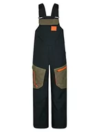 Spodnie narciarskie - Ziener Chłopięce spodnie narciarskie AKANDO-BIB | szelki, wodoszczelne, ciepłe, Black.tie dye Seaweed, 164 - miniaturka - grafika 1