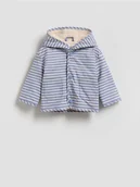 Bluzki dla niemowląt - Reserved - Kurtka z kapturem - niebieski - miniaturka - grafika 1