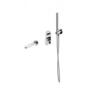CERSANIT S952-035 BATERIA WAN-NAT PODTYNKOWA + ZESTAW NATR. + WYLEWKA CREA - Stelaże i zestawy podtynkowe do WC - miniaturka - grafika 1