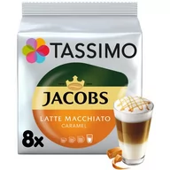 Kawa w kapsułkach i saszetkach - Tassimo Jacobs Latte Macchiato Caramel - miniaturka - grafika 1