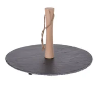 Tace i patery - EH Excellent Houseware Kamienna taca z uchwytem EH, 30x18 cm - miniaturka - grafika 1