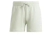 Spodenki damskie - adidas Damskie szorty Essentials Linear French Terry - miniaturka - grafika 1