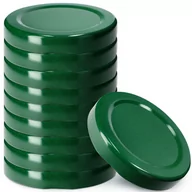 Pojemniki kuchenne - Metalowe wieczka do słoików i butelek Kalbo 10 szt. 53mm zielone - miniaturka - grafika 1