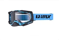 Gogle i okulary motocyklowe - Gogle IMX Dust Graphic Blue/Black Matt + 2 szyby (jasna i ciemna) w zestawie - miniaturka - grafika 1