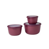 Pojemniki kuchenne - MEPAL - Rosti Mepal miska zestaw cirqula 3-częściowy Nordic Berry (106231073700) - miniaturka - grafika 1