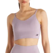 Bielizna sportowa damska - Biustonosz sportowy New Balance WB43053ICW - różowy - miniaturka - grafika 1