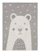 Dywany dla dzieci - DYWAN DLA DZIECI DZIECIĘCY KAYRA GREY BEAR 160x230 - miniaturka - grafika 1