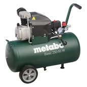 Sprężarki i kompresory - METABO 50 l 8 bar BASIC 250-50 W - miniaturka - grafika 1
