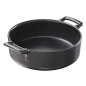 Naczynia żaroodporne - Revol Garnek płaski 290 ml Cast iron style - miniaturka - grafika 1