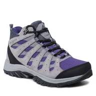 Buty trekkingowe damskie - Columbia Trekkingi Redmond III Mid Waterproof BL0168 Deep Purple/Ti Grey Steel 527 - miniaturka - grafika 1