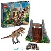 Klocki - LEGO Jurassic Worls Park Jurarski Atak Tyranozaura 75936 - miniaturka - grafika 1