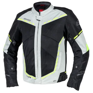 Kurtka tekstylna Ozone Jet II Ice/BL/Fluo Yel - Odzież motocyklowa - miniaturka - grafika 1