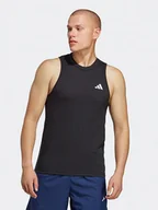 Koszulki sportowe męskie - adidas Top sportowy w kolorze czarnym - miniaturka - grafika 1