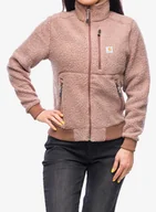 Kurtki męskie - Polar damski Carhartt Fleece Jacket - nutmeg heather - miniaturka - grafika 1