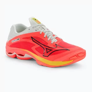 Buty sportowe męskie - Buty do siatkówki męskie Mizuno Wave Lightning Z7 neon flame/black/bolt2 neon - grafika 1