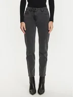 Spodnie damskie - Morgan Jeansy 242-PELAN Szary Straight Fit - miniaturka - grafika 1