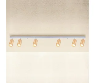 Brilagi - Oświetlenie punktowe ZADIE 6xGU10/30W/230V biały/beżowy - Lampy sufitowe - miniaturka - grafika 1