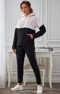 DKNY Bluza damska YI2022524 regular fit, Kolor czarno-różowy, Rozmiar XS, DKNY - Primodo.com - Kurtki i kamizelki sportowe damskie - miniaturka - grafika 1