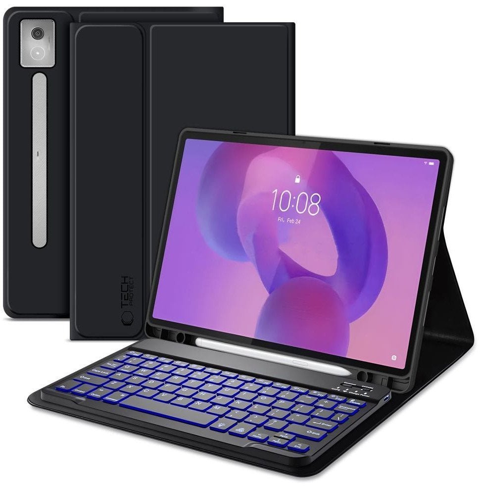TECH-PROTECT SC PEN + KEYBOARD LENOVO IDEA TAB PRO / PRO MT 12.7 TB-373 BLACK 5906302333400