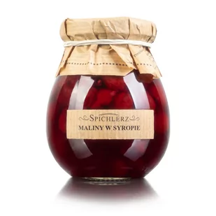 Maliny W Syropie ~ 260 G ~ - Desery dla dzieci - miniaturka - grafika 1