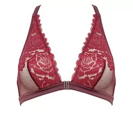 Biustonosze - Maison Lejaby Fleur Ikat Biustonosz, Bordowy, M Kobiety, Bordowy, M - miniaturka - grafika 1