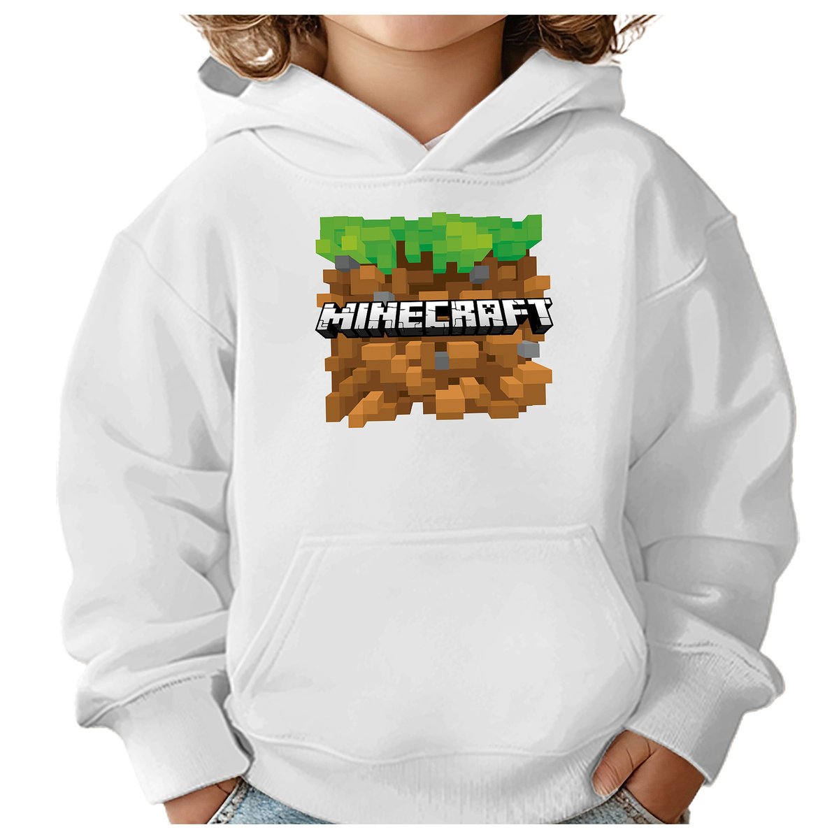 BLUZA DZIECIĘCA MINECRAFT 104 DLA DZIEWCZYNKI CHŁOPCA PREZENT