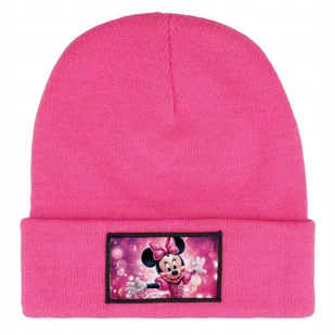Czapka Zimowa Dziecięca MINNIE MOUSE PIĘKNA Myszki Prezent Wzory Różowa - Czapki damskie - miniaturka - grafika 1