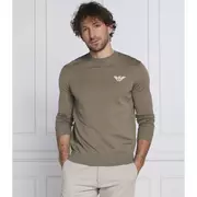 Emporio Armani Wełniany sweter | Slim Fit