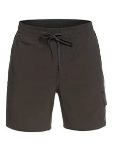 Quiksilver Męskie szorty kąpielowe dla płazów, czarne, rozmiar XL - Spodenki damskie - miniaturka - grafika 1