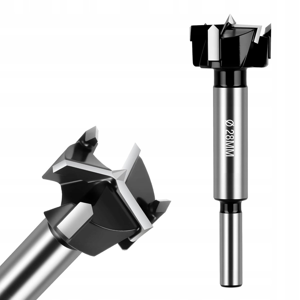 WIERTŁO PIASTOWE DO DREWNA 28MM AKCESORIA DO WIERTARKI WIERTŁO DO DREWNA