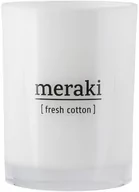 Świece - Meraki Meraki - Świeca zapachowa Fresh Cotton Meraki - Świeca zapachowa Fresh Cotton - miniaturka - grafika 1