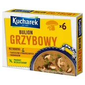 Buliony i przyprawy w kostkach - Kucharek Bulion grzybowy 60 g (6 x 10 g) - miniaturka - grafika 1