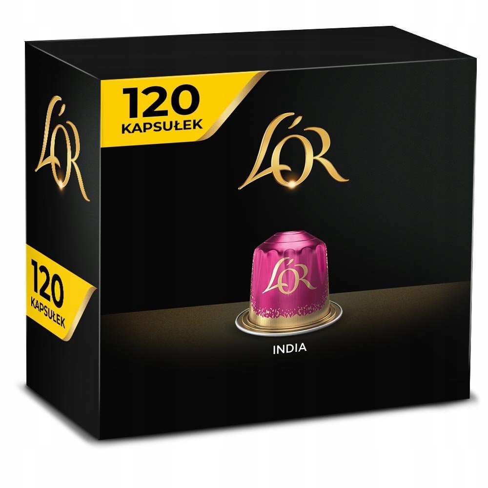 Kapsułki do Nespresso r)* L'or Espresso India 120 kapsułek