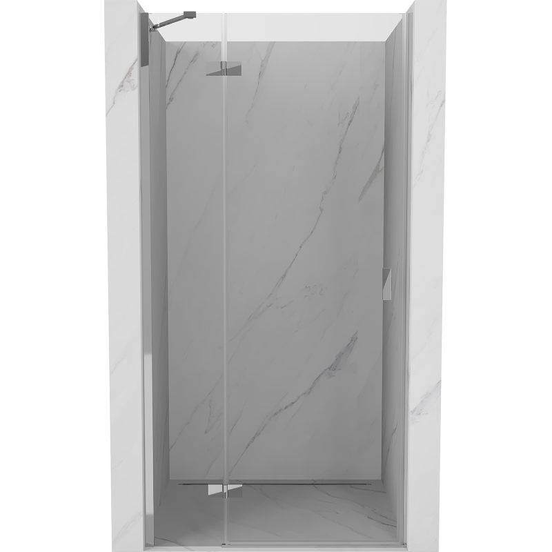 Mexen Mist-H drzwi prysznicowe uchylne lewe 105 cm, transparent, chrom - 8A5-105-000-01-00-L