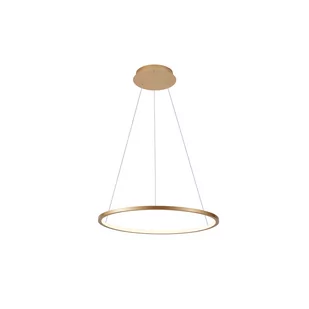 Stylowy żyrandol okrąg ⌀40 PND-56135B-040RPC-GD-3KS4K z serii VINOLA - Lampy sufitowe - miniaturka - grafika 2
