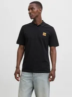 Koszulki męskie - Jack & Jones Koszulka polo "Brady" w kolorze czarnym - miniaturka - grafika 1