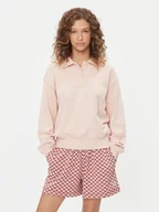 Bluzy damskie - Reebok Bluza II5588 Różowy Regular Fit - miniaturka - grafika 1