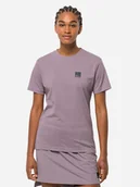 Koszulki i topy damskie - Koszulka damska długa Jack Wolfskin Bike Commute T W 1809031-2207 XS Ciemnoróżowa (4064993702750). T-shirty damskie - miniaturka - grafika 1