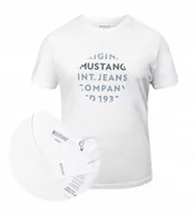 Koszulki męskie - ﻿MUSTANG T-shirt KOSZULKA męska BAWEŁNA sportowa M - miniaturka - grafika 1