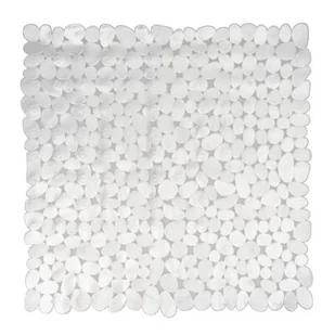 Mata do prysznica Stone 52 x 52 cm biały - Maty antypoślizgowe - miniaturka - grafika 1